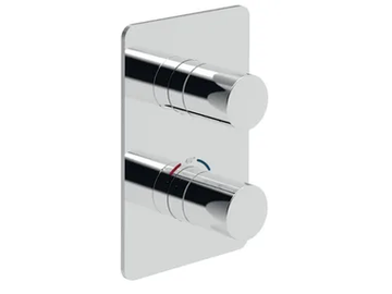 EGO - F8277 - Recessed thermostatic shower mixer with plate by Rubinetteria Giulini - view 2